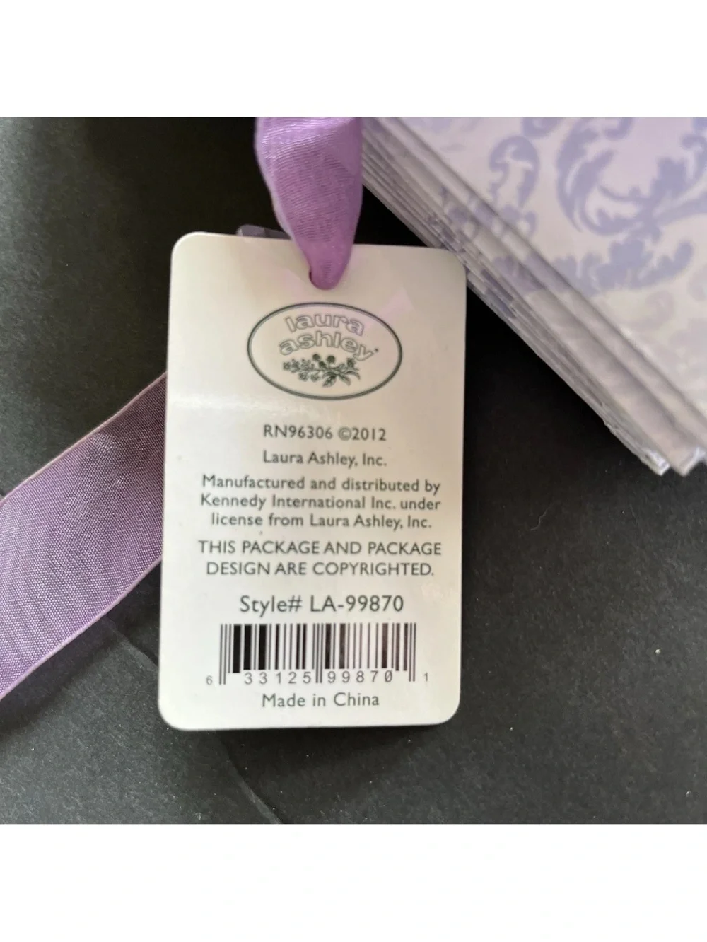 Laura Ashley Scented Closet Sachet Lavender Floral Collection 12 Sachets 2012